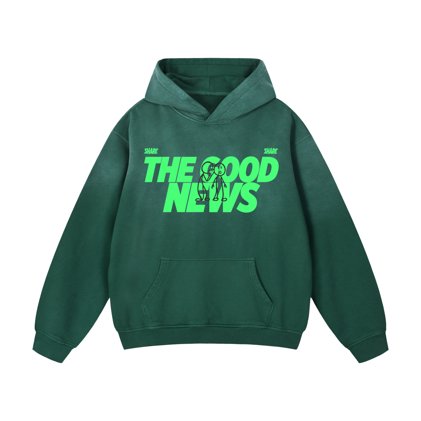 Heavyweight Sunfade Oversized Hoodie